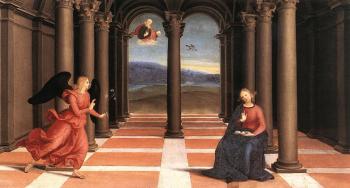 拉斐爾 The Annunciation, Oddi altar, predella